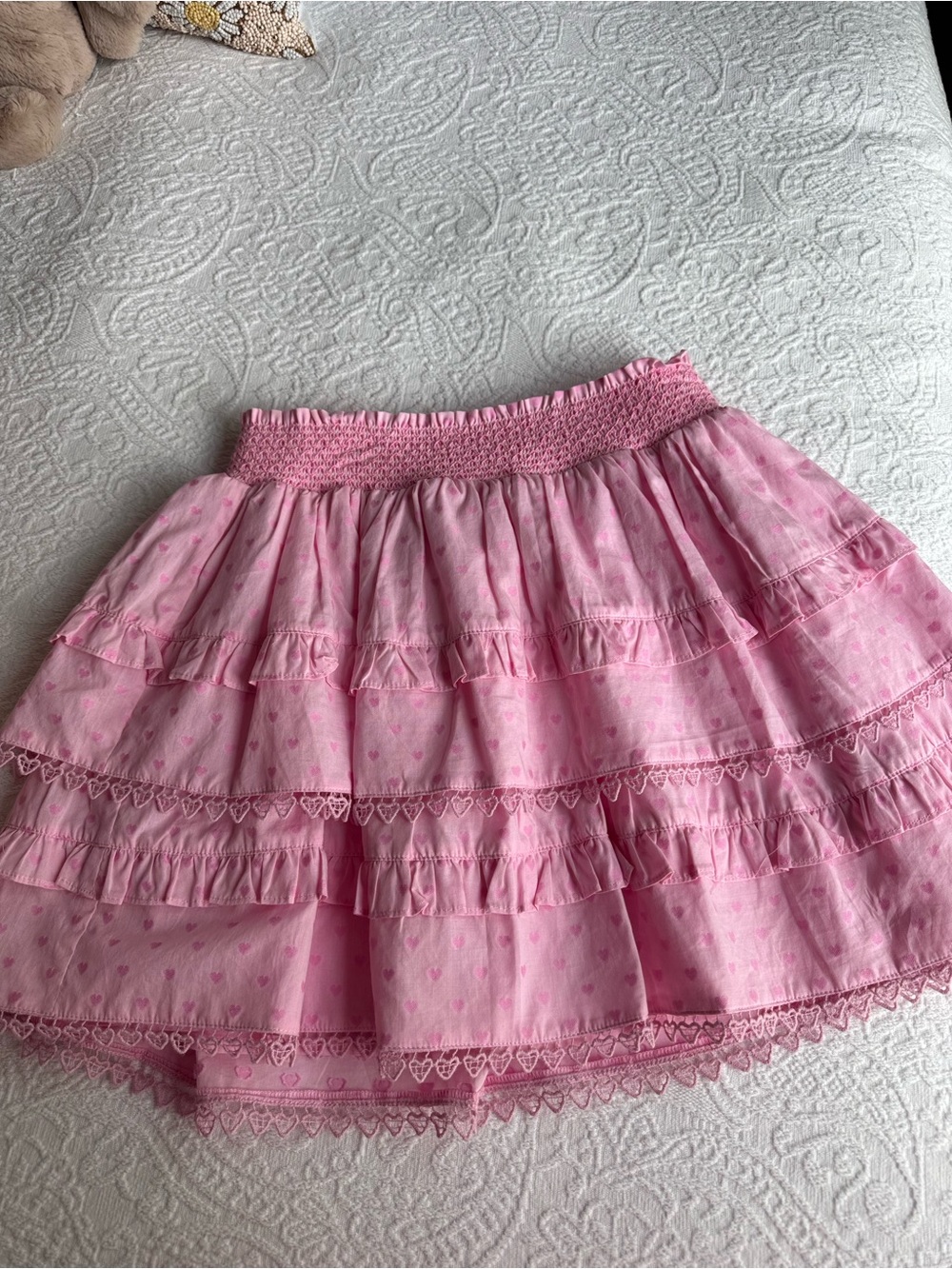 LoveShackFancy American Girl Collab Skirt